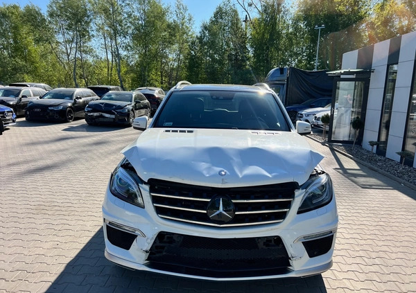 Mercedes-Benz ML cena 77900 przebieg: 138686, rok produkcji 2013 z Stawiski małe 254